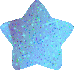 sparkly blue heart
