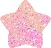 sparkly pink heart