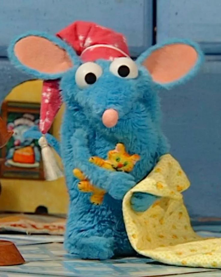 Tutter getting ready to go to bed.
